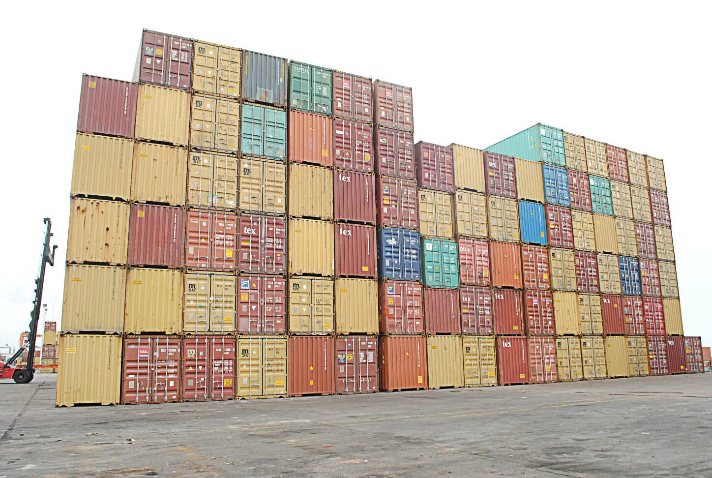 Stack-of-containers-Ports-Cargo